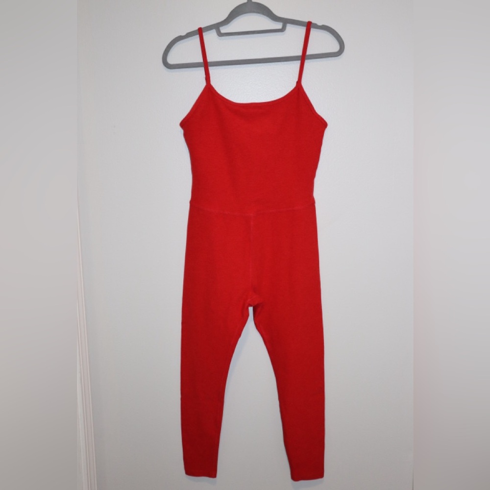 Beyond Yoga Vibrant Red Jumpsuit